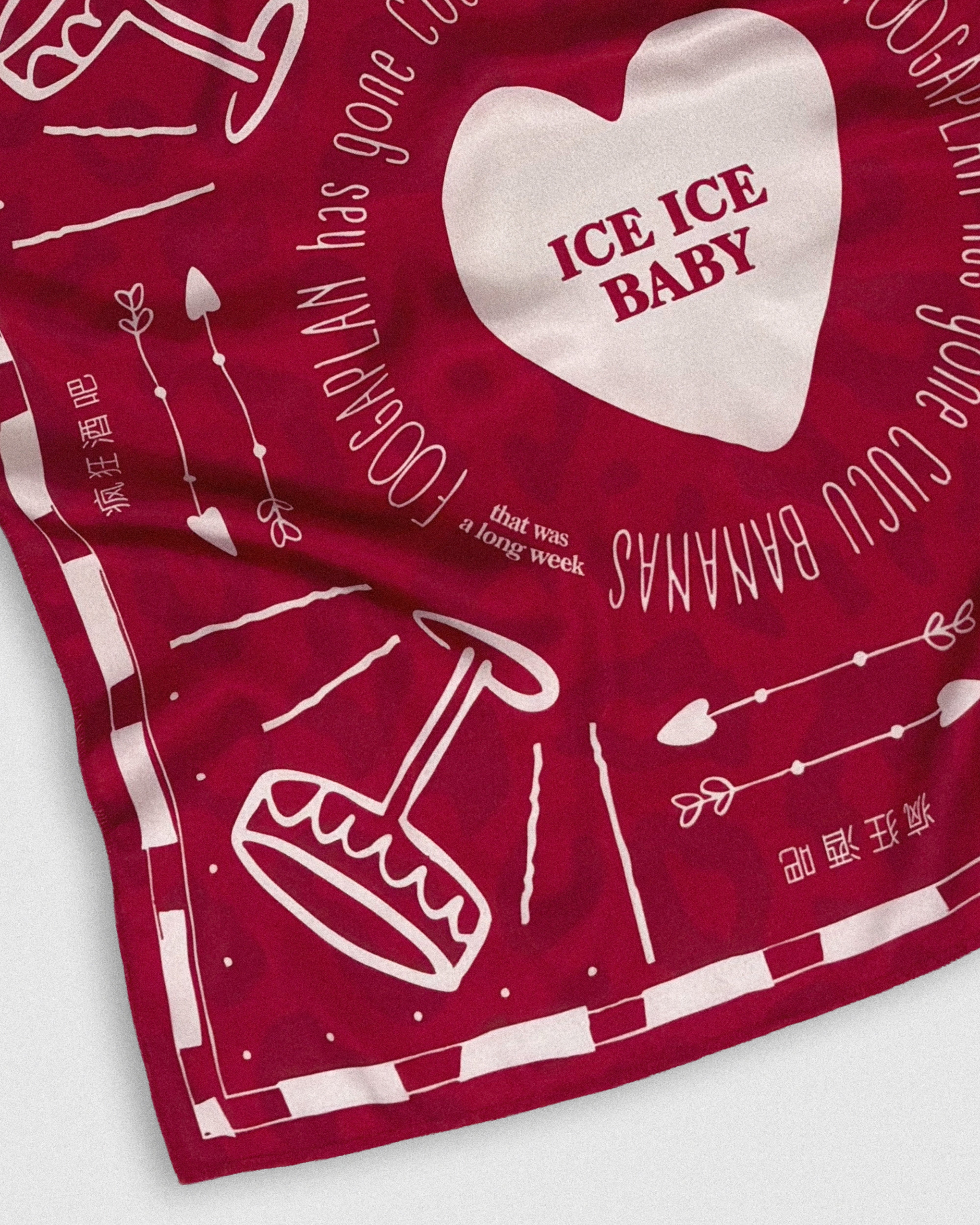 Bandana - Ice Ice Baby (FOOGAPLAN X CUCU BANANAS)