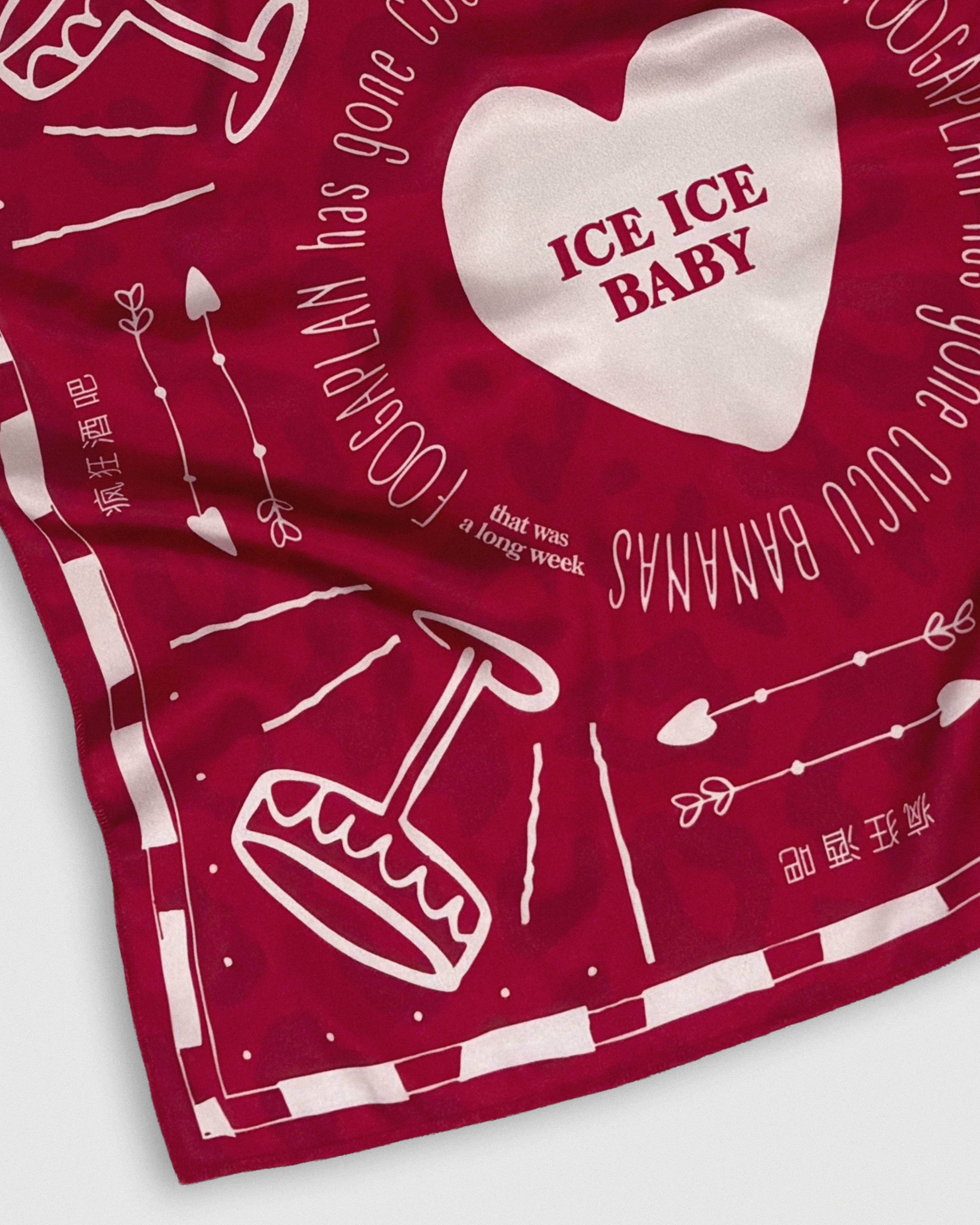 Bandana - Ice Ice Baby (FOOGAPLAN X CUCU BANANAS)