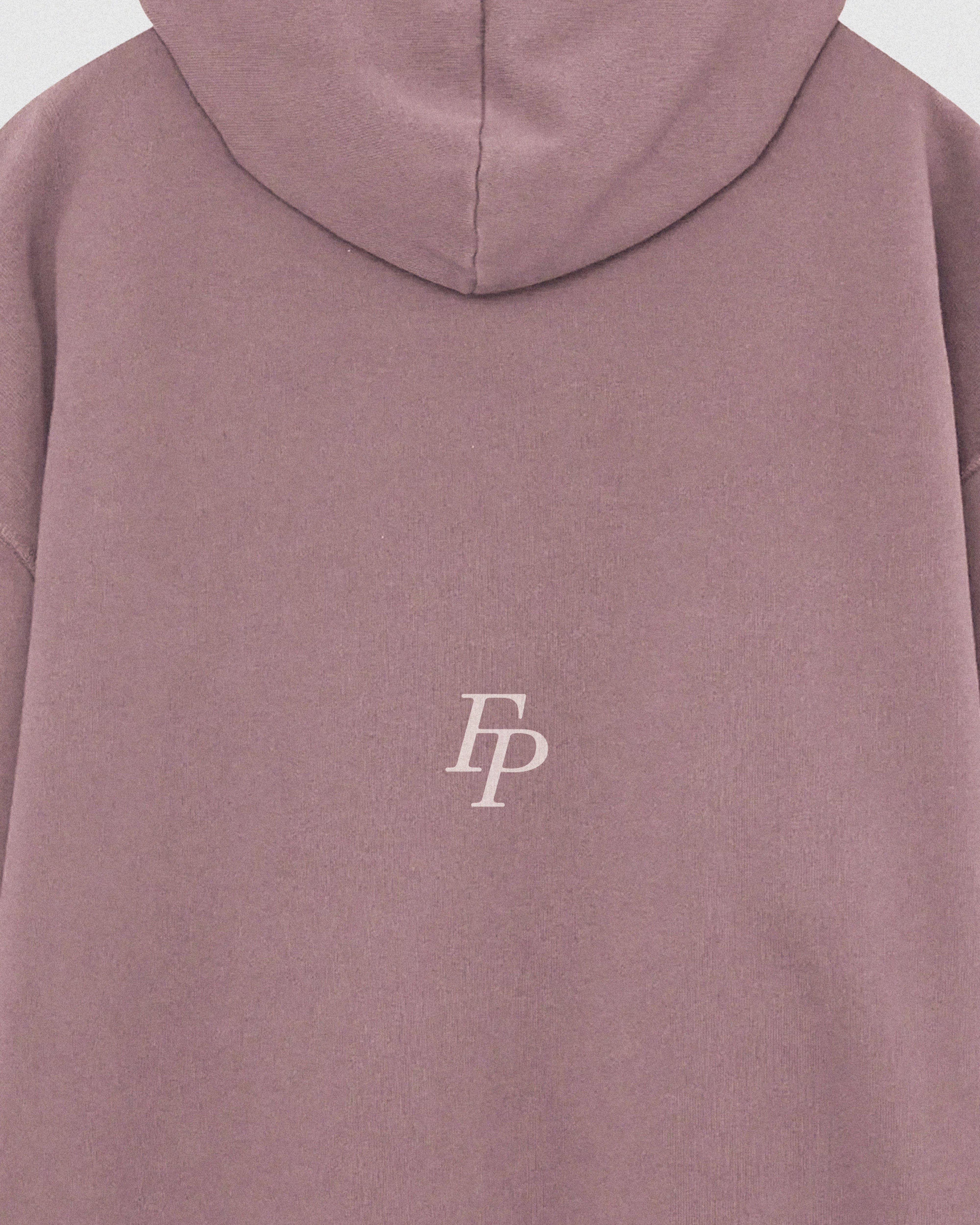 sudadera hoodie capucha rosa serigrafía algodón foogaplan unisex