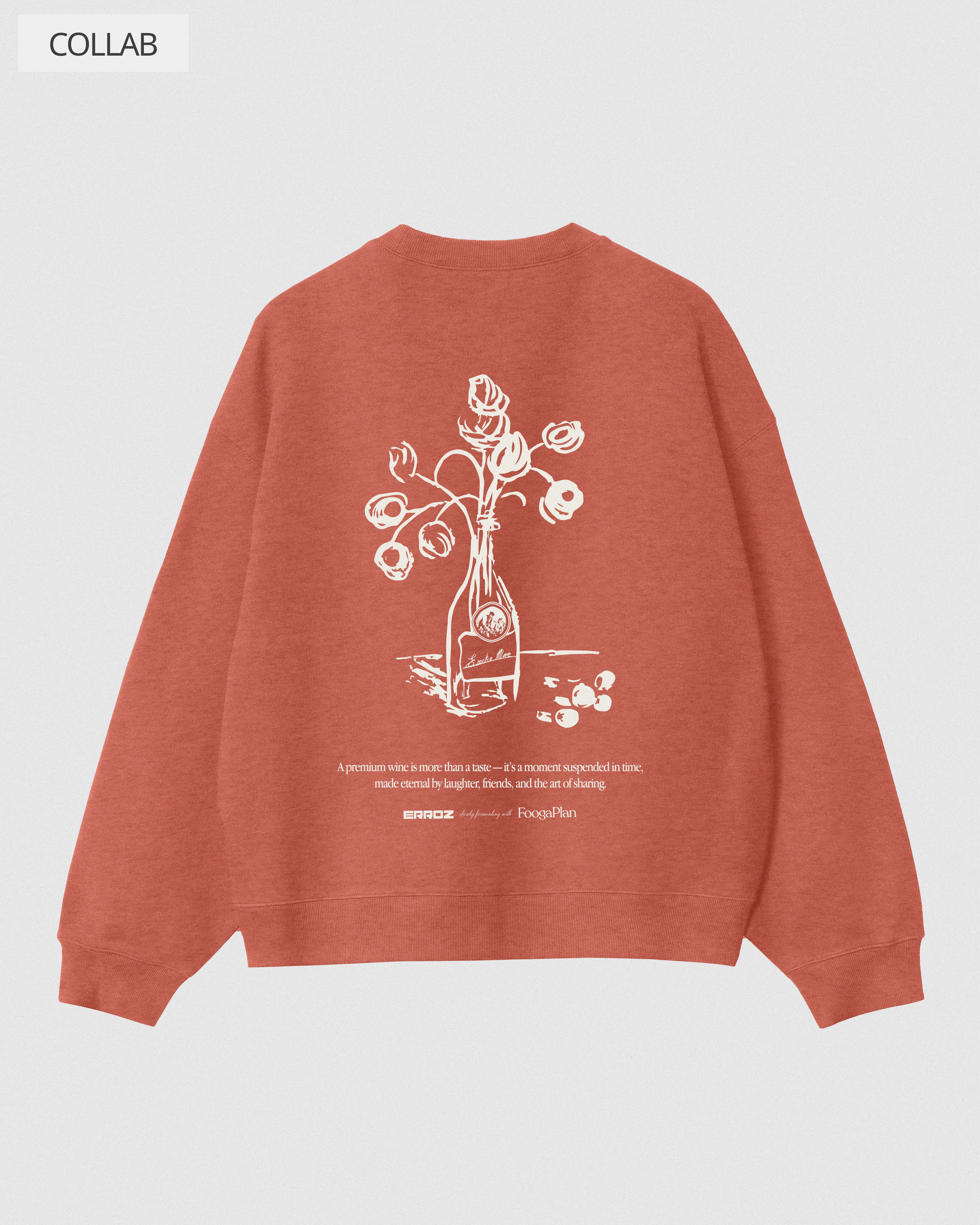 FoogaPlan & Pablo Erroz x Emilio Moro - Crewneck Fine Wine