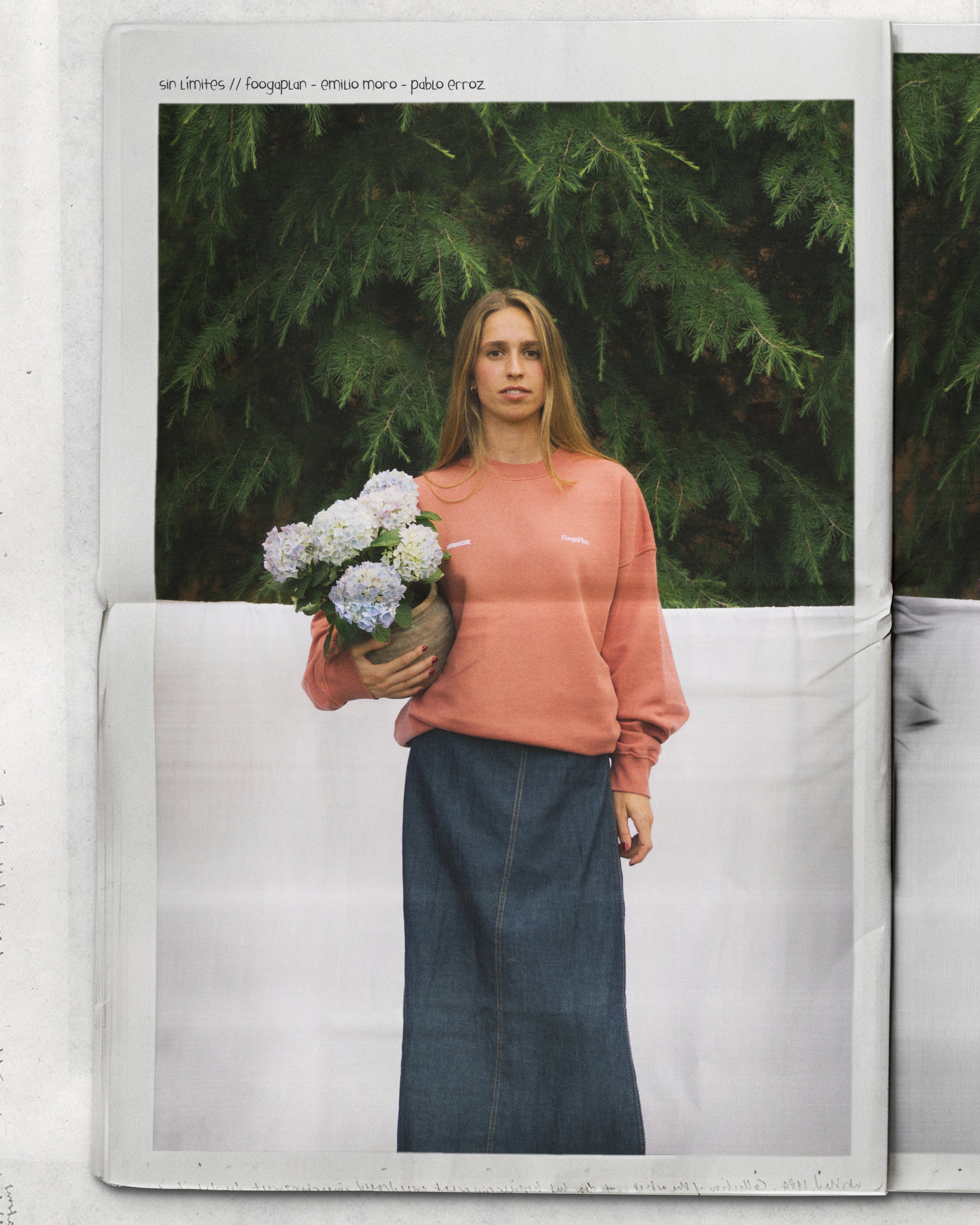 Sudadera Fine Wine FoogaPlan x Emilio Moro - modelo streetwear premium colaboración vino