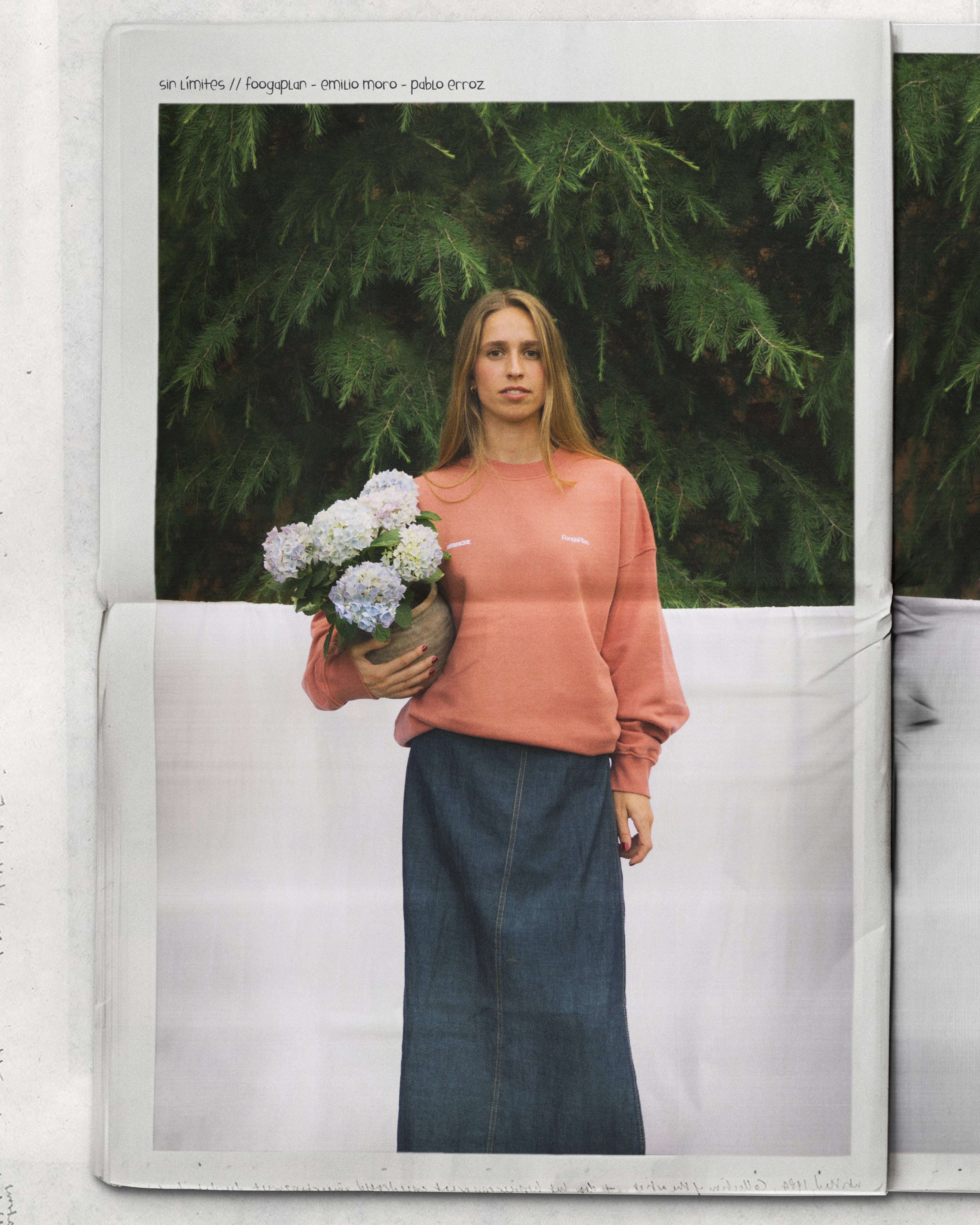 Sudadera Fine Wine FoogaPlan x Emilio Moro - modelo streetwear premium colaboración vino