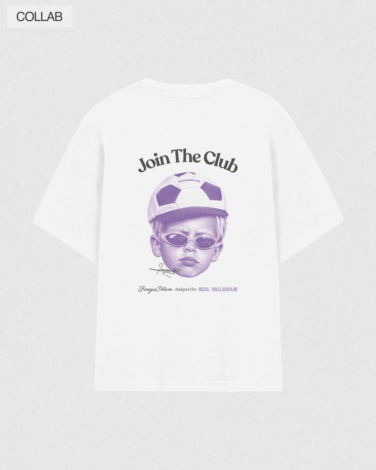 Junior T-shirt (FoogaPlan x Real Valladolid)