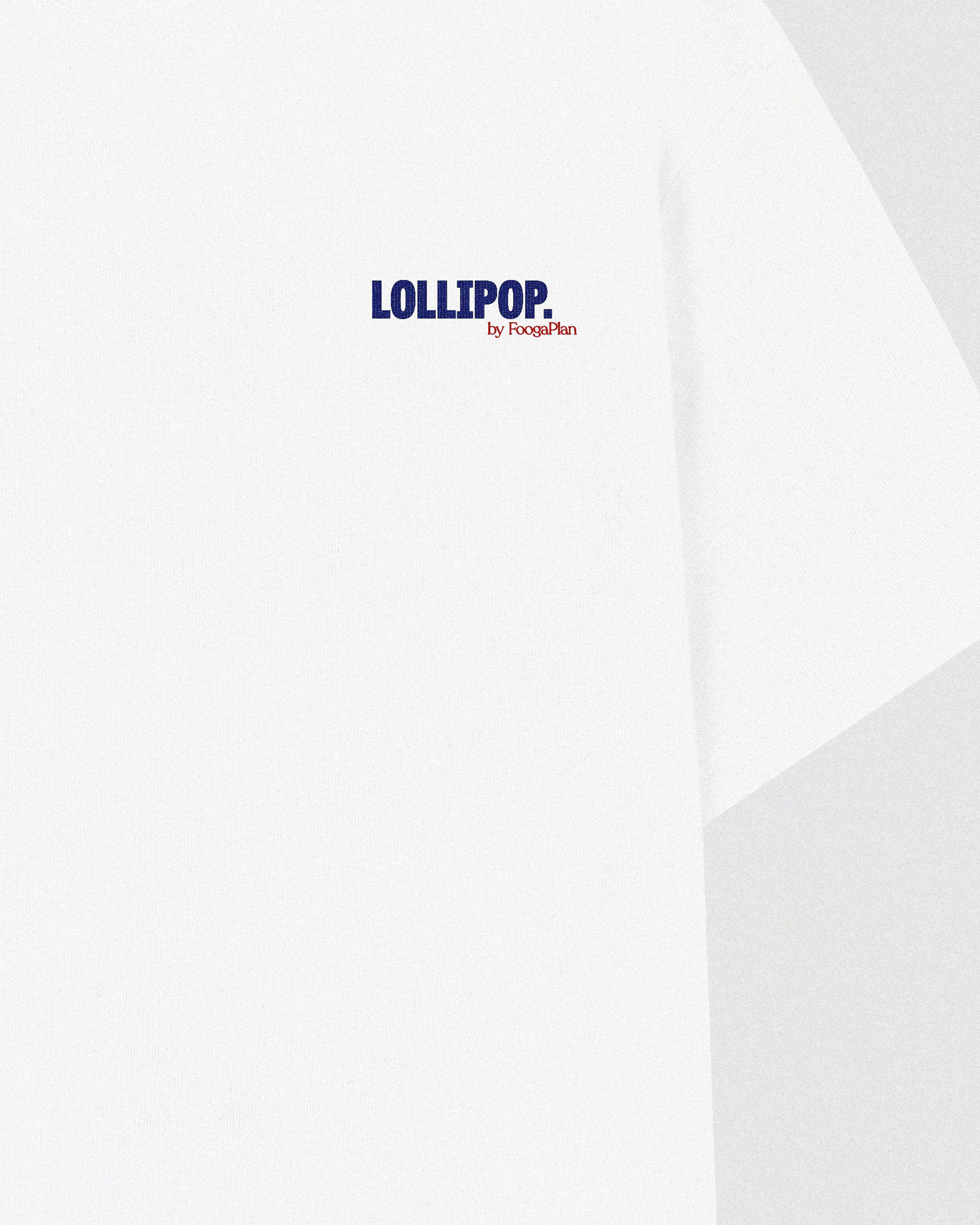 Detalle frontal camiseta Lollipop - bestseller algodón premium