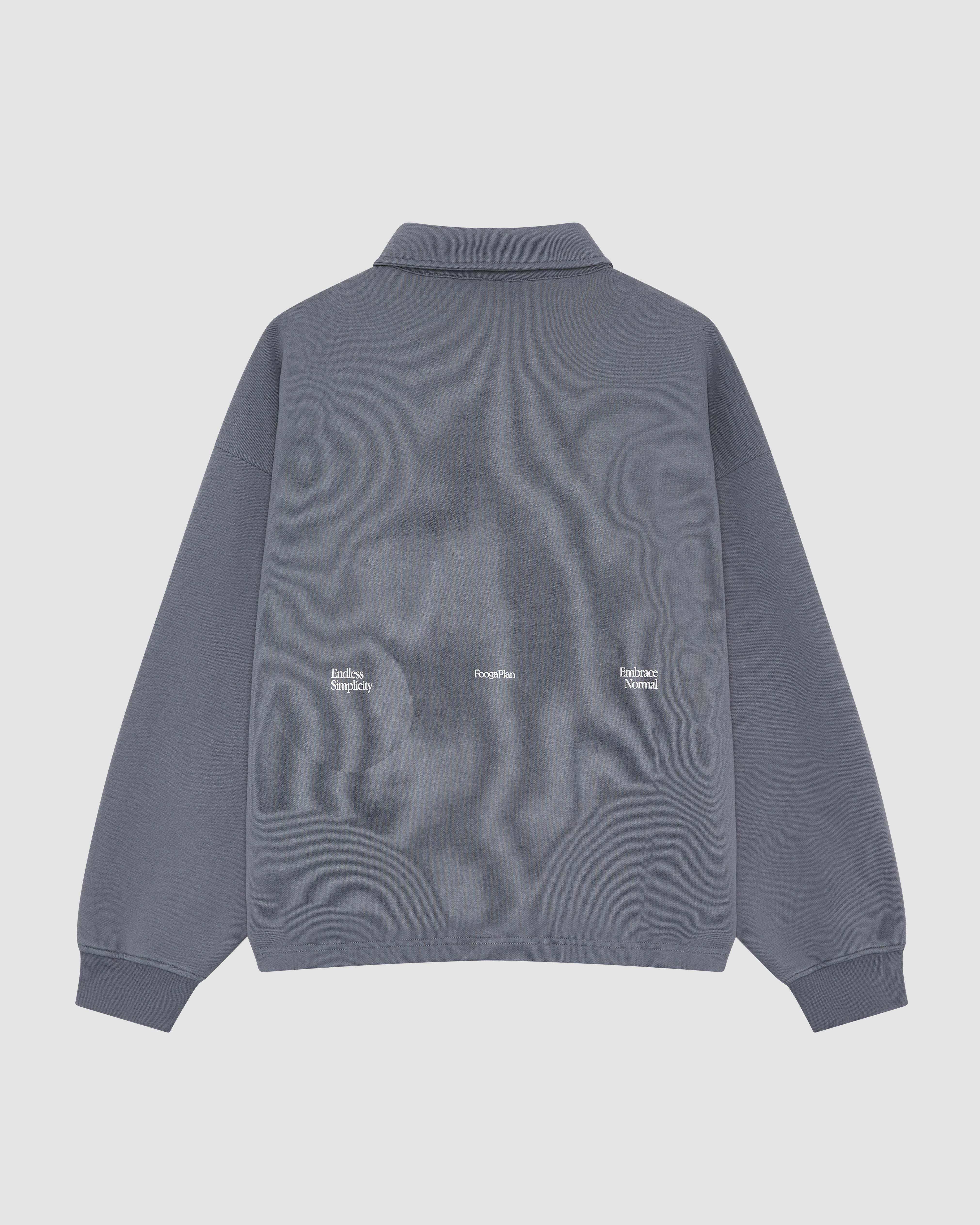 Sudadera Polo FP - Vista trasera del diseño minimalista