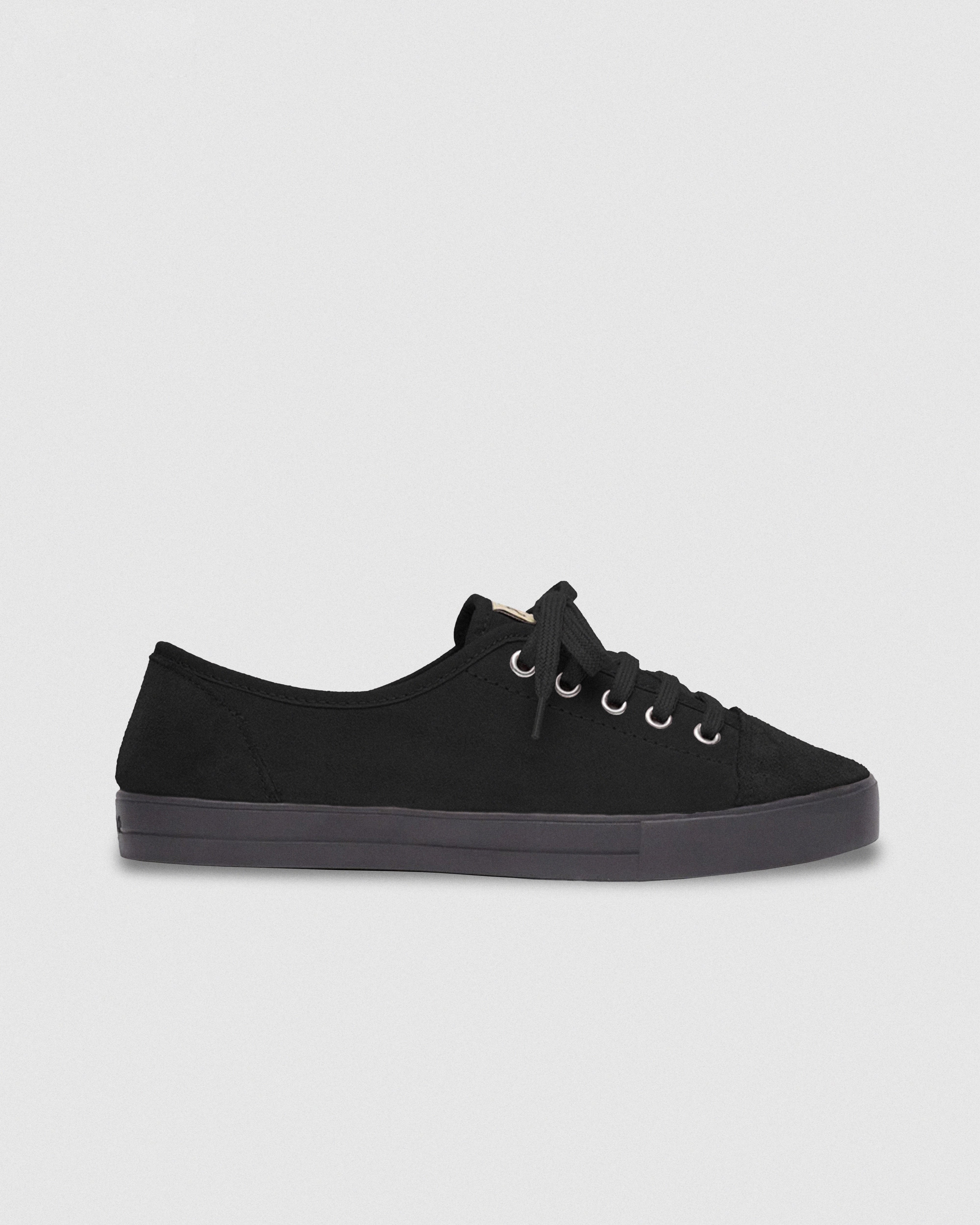 Zapatillas ONE All Black premium - Vista lateral - FoogaPlan - Made in Spain