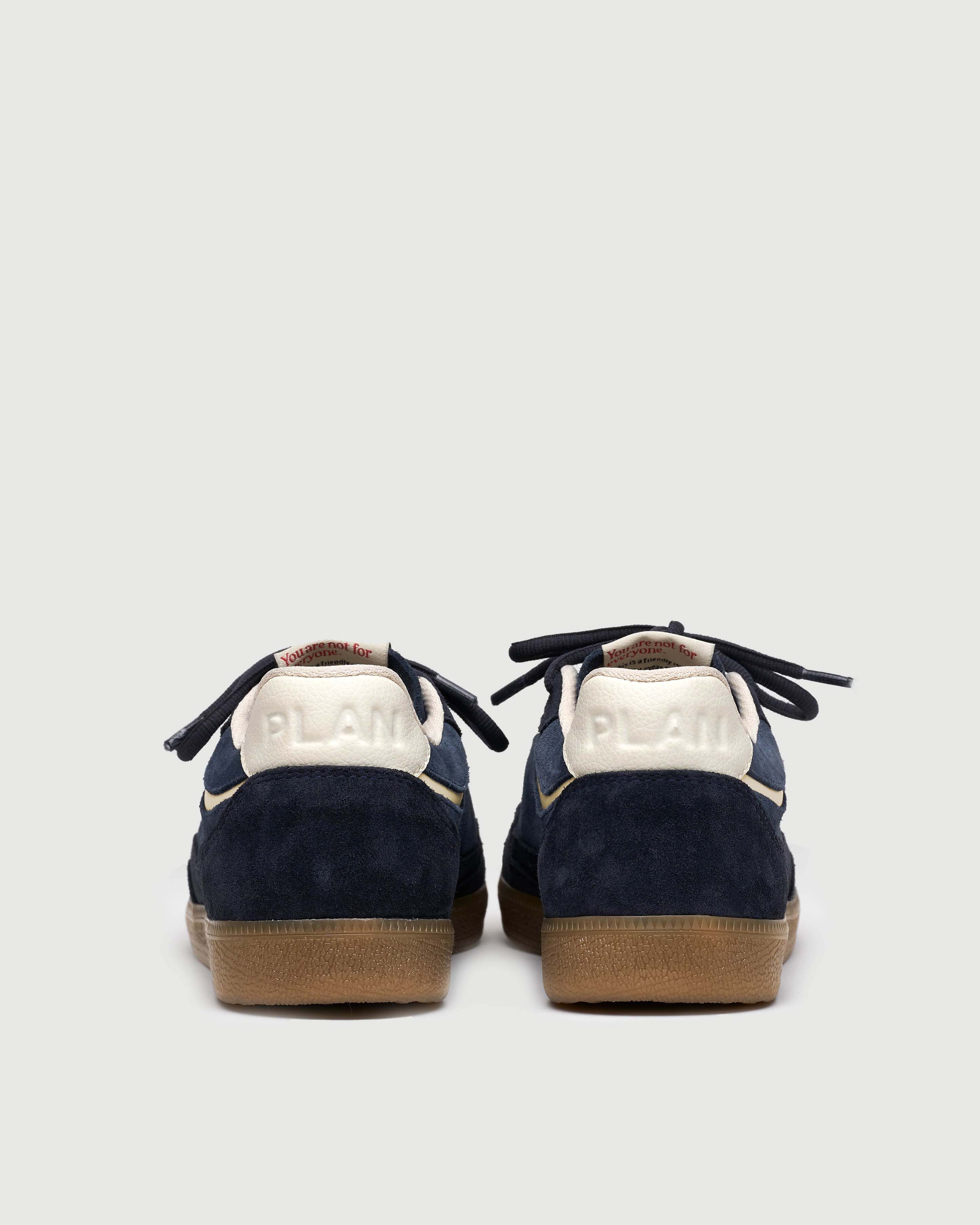 Zapatillas BLAKE Lagoon vista trasera - detalle suela ultraligera antideslizante y construcción artesanal