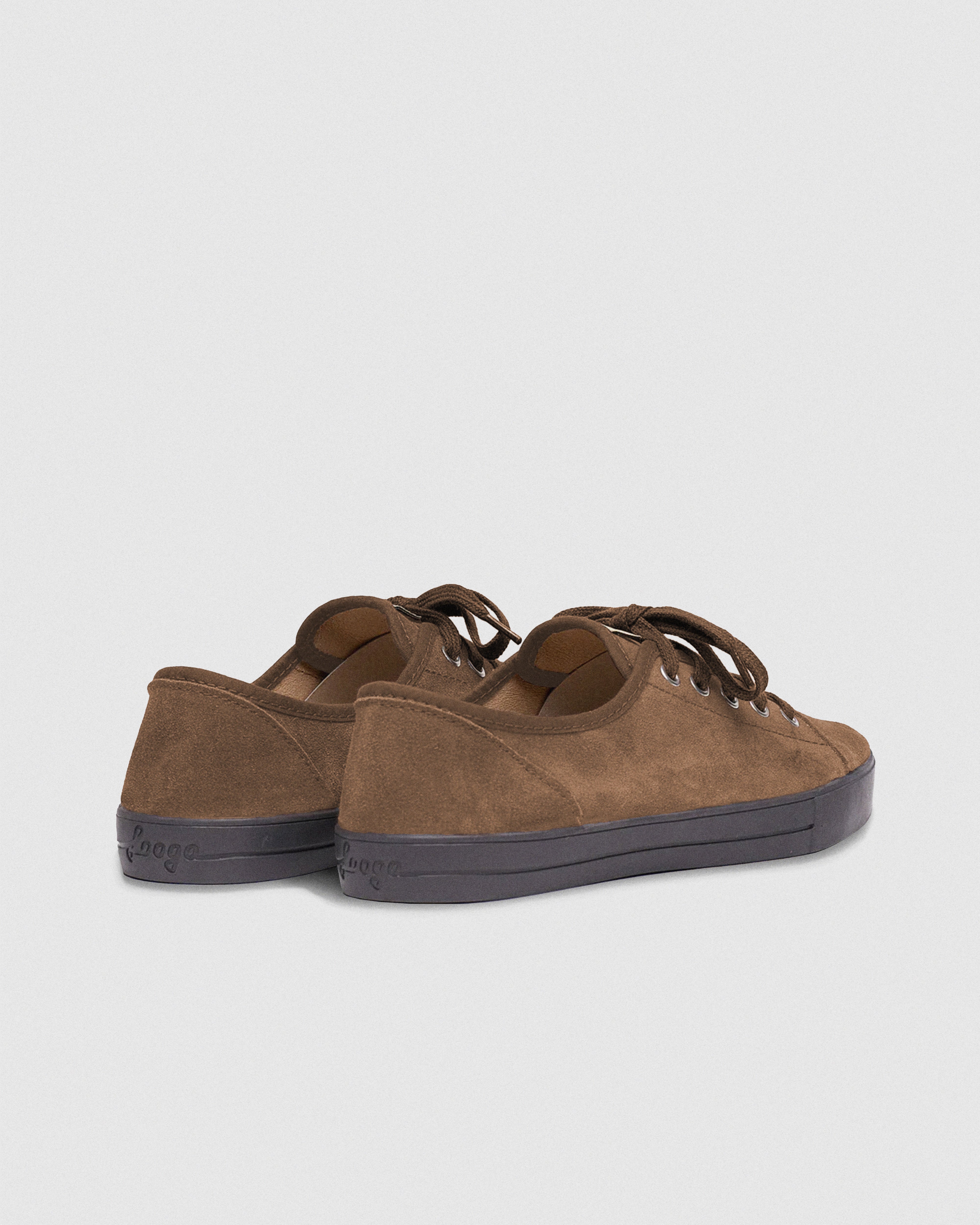 Zapatillas FoogaPlan ONE Military vista trasera - Calzado sostenible fabricado en España