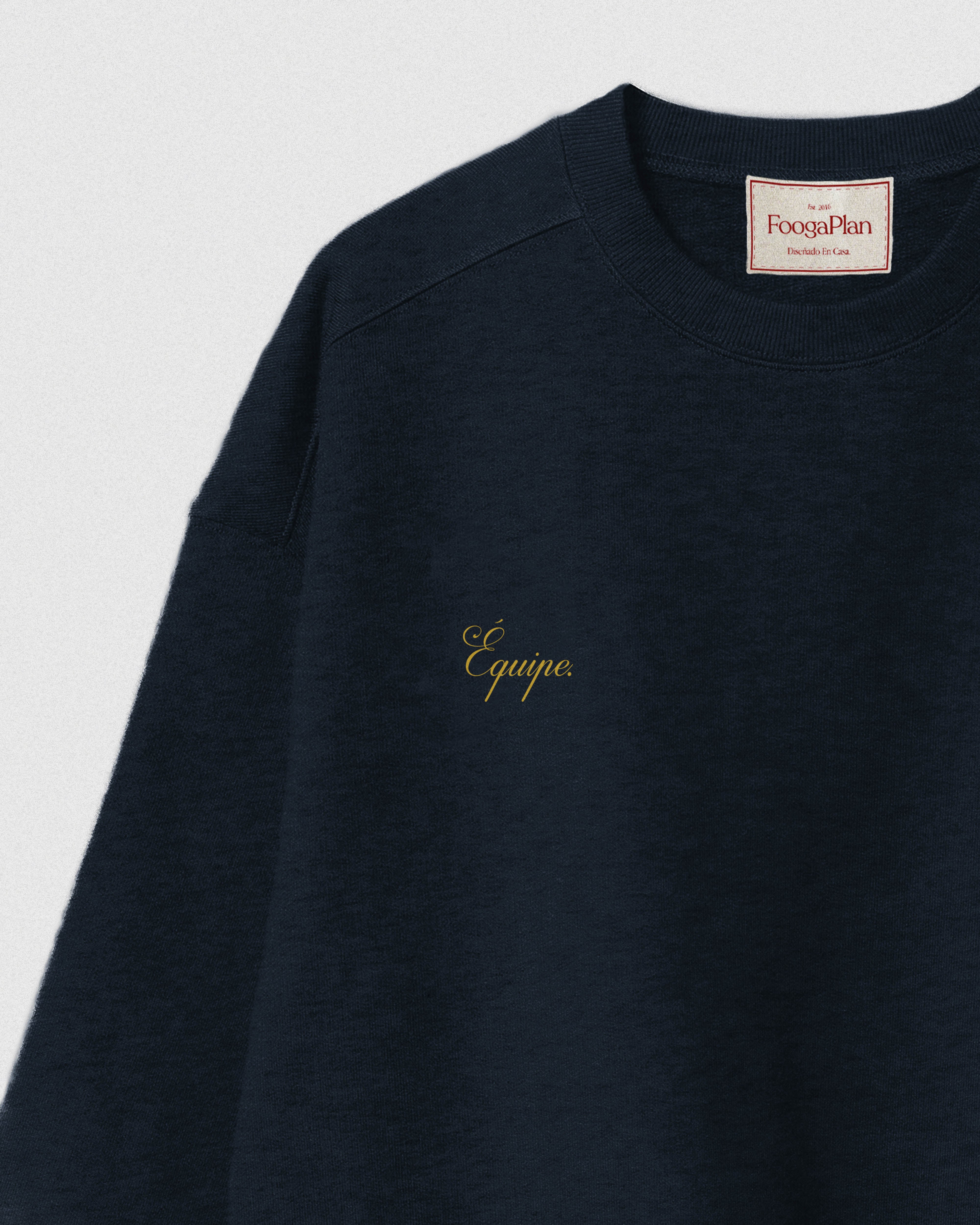 Crewneck Équipe Navy