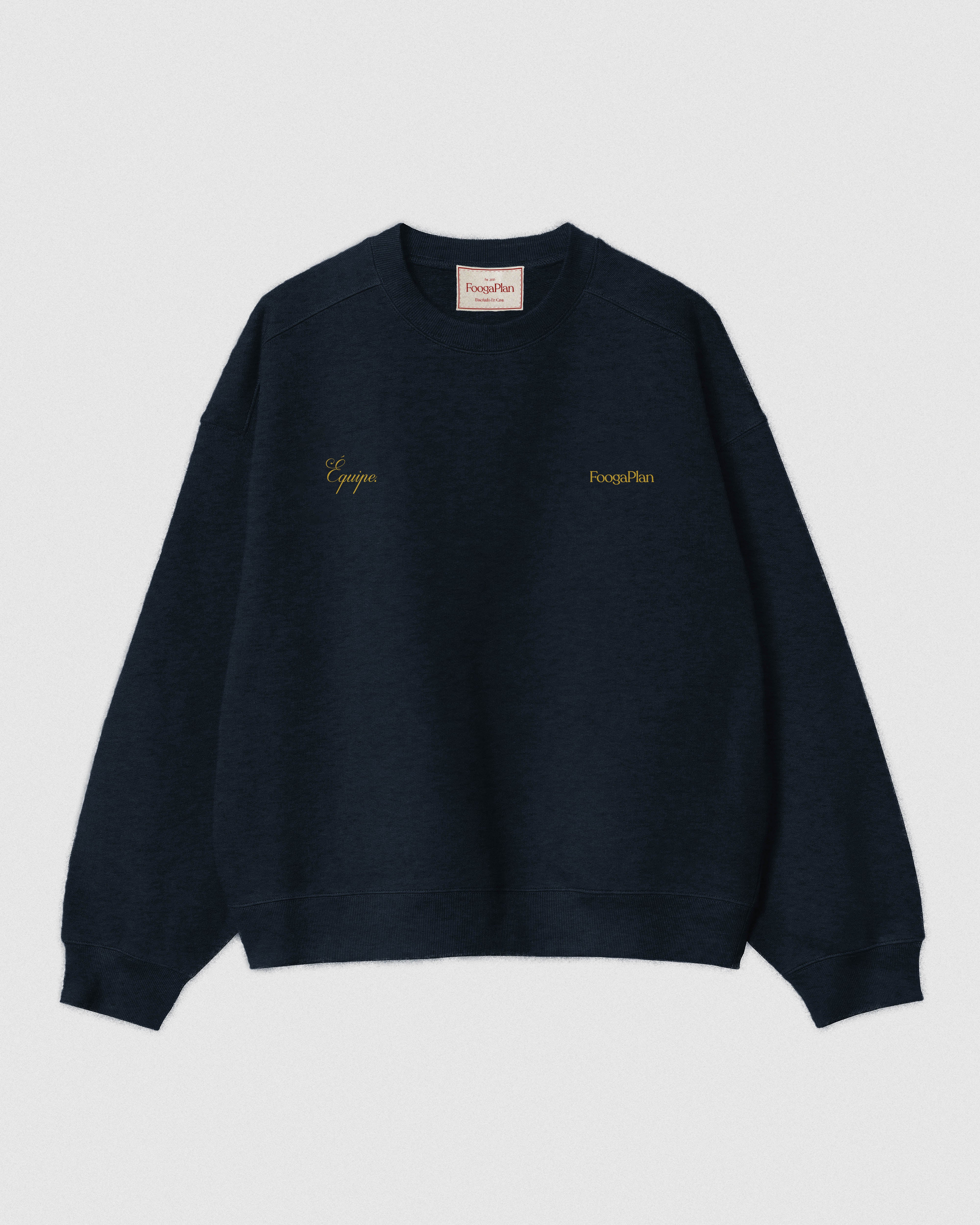 Crewneck Équipe Navy