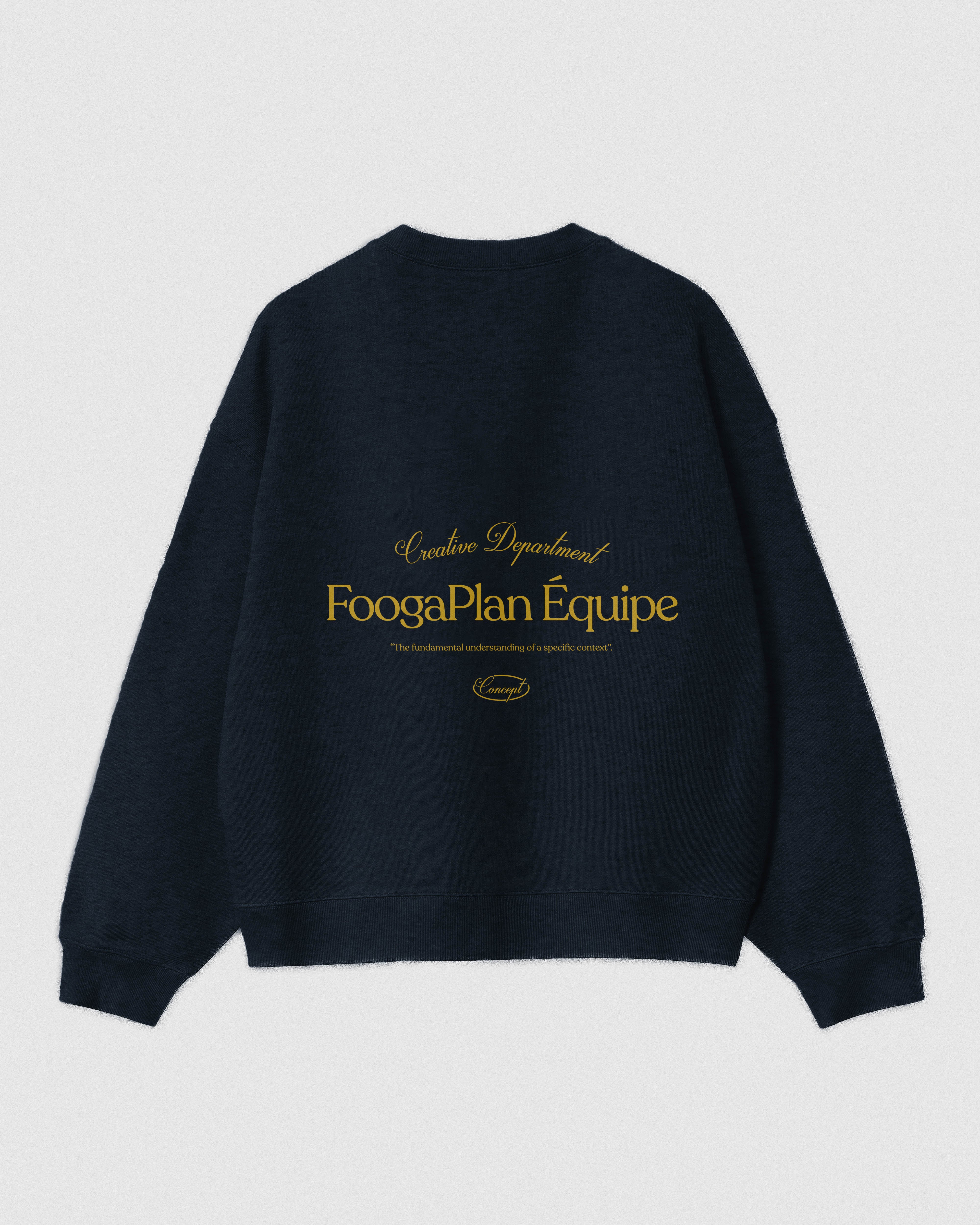 Crewneck Équipe Navy