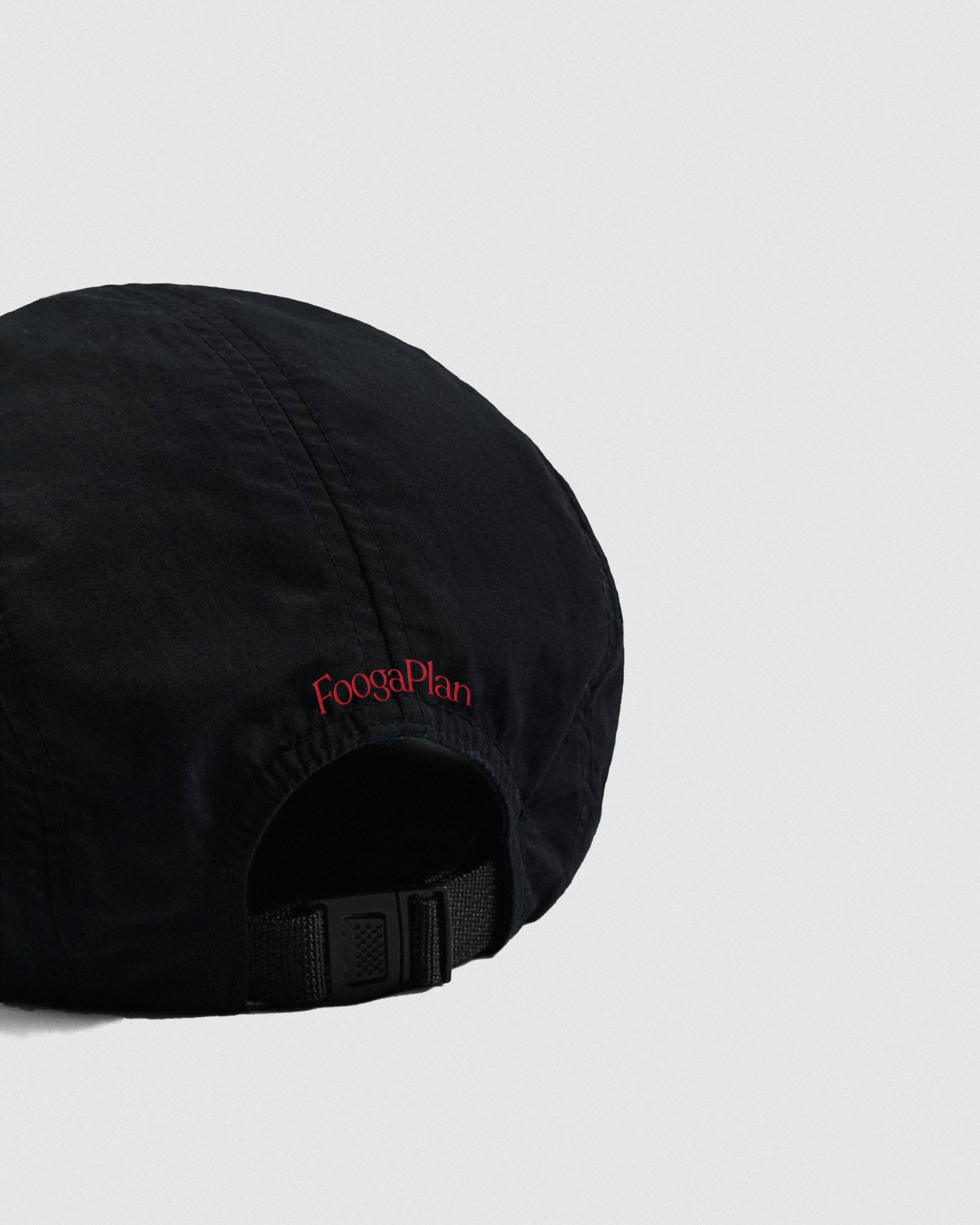 Gorra negra nylon edición limitada FoogaPlan x Folclore