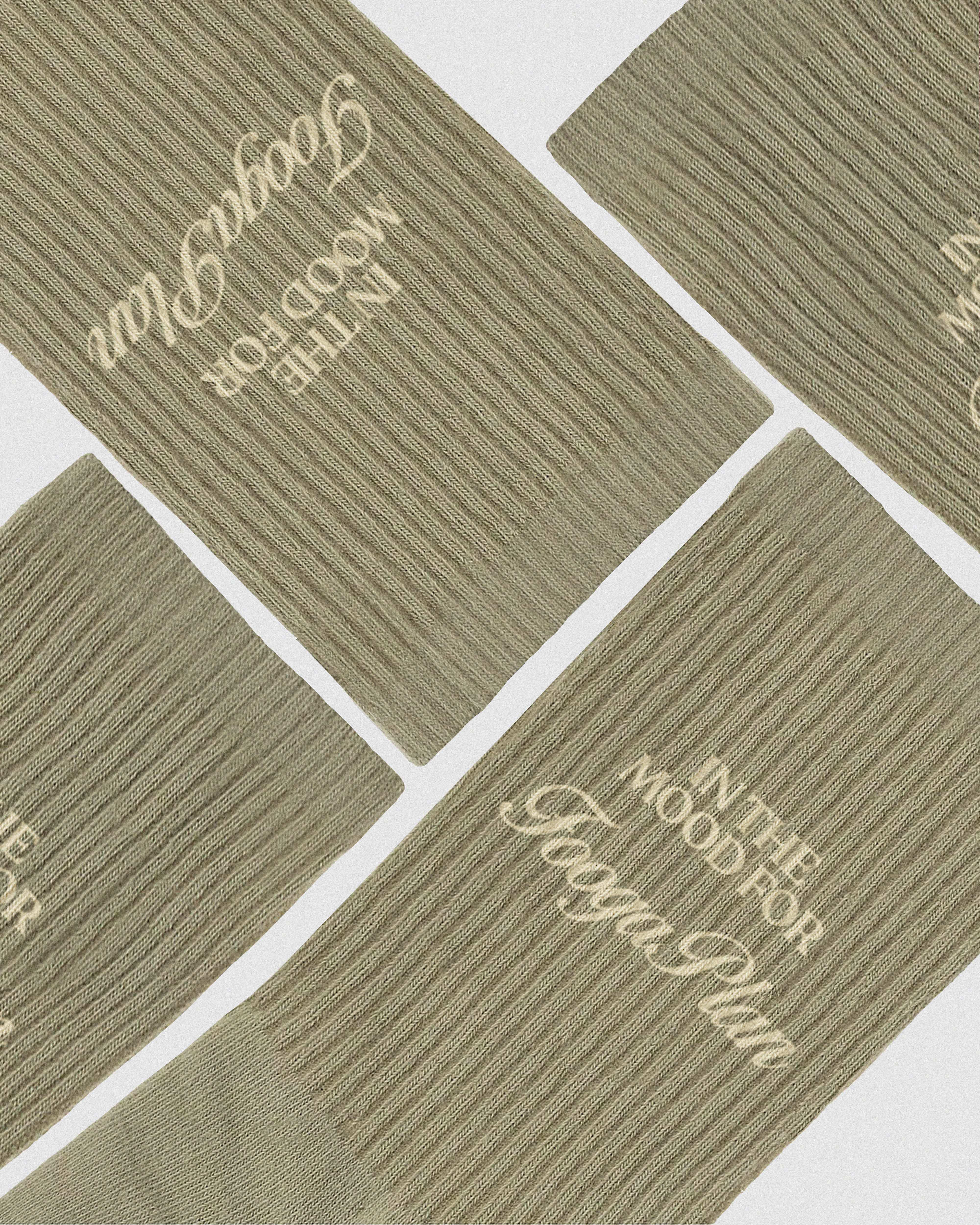 Calcetines In The Mood con goma en empeine - Detalle de calidad y acabados premium