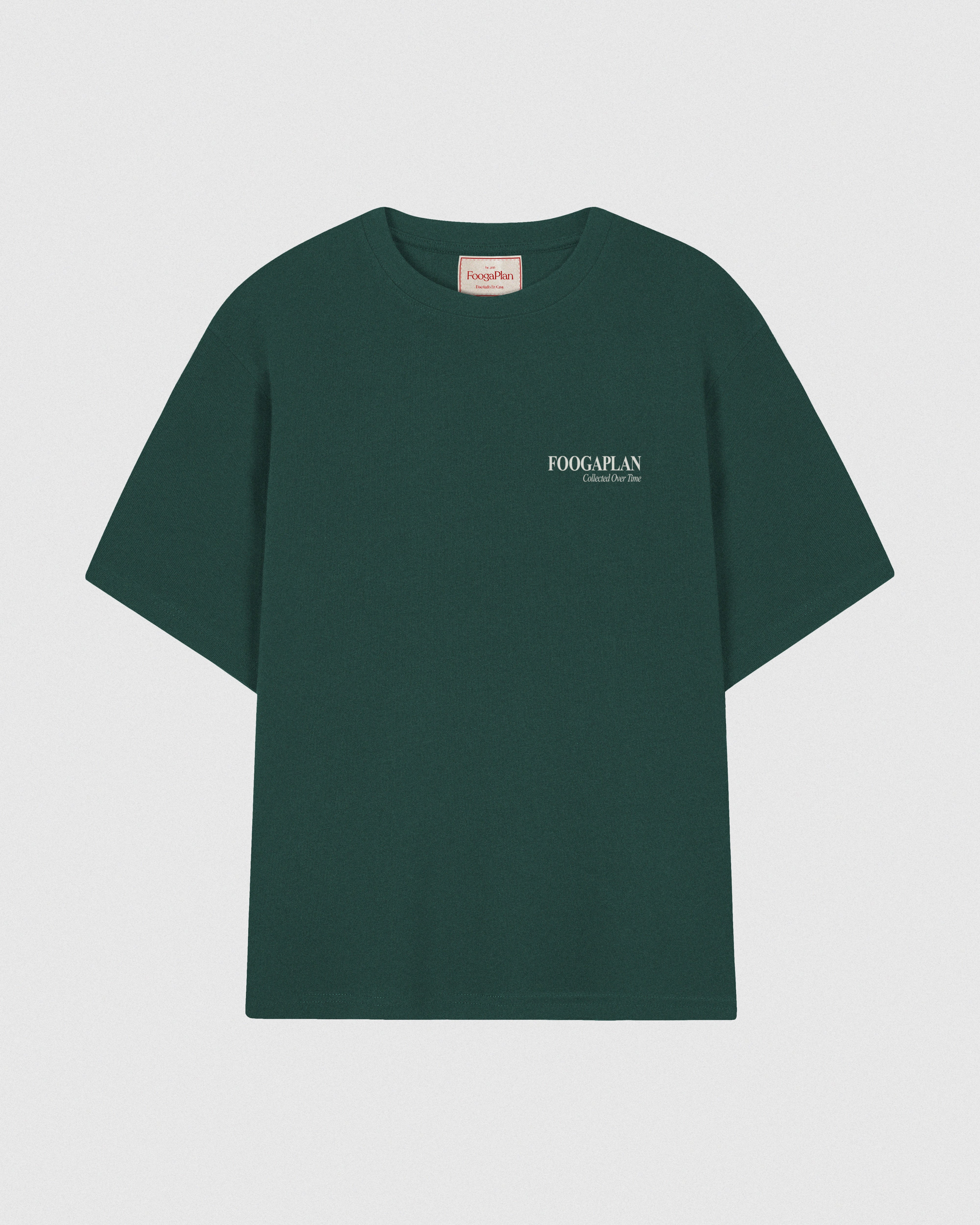 Camiseta Archive Green FoogaPlan - vista print delantero