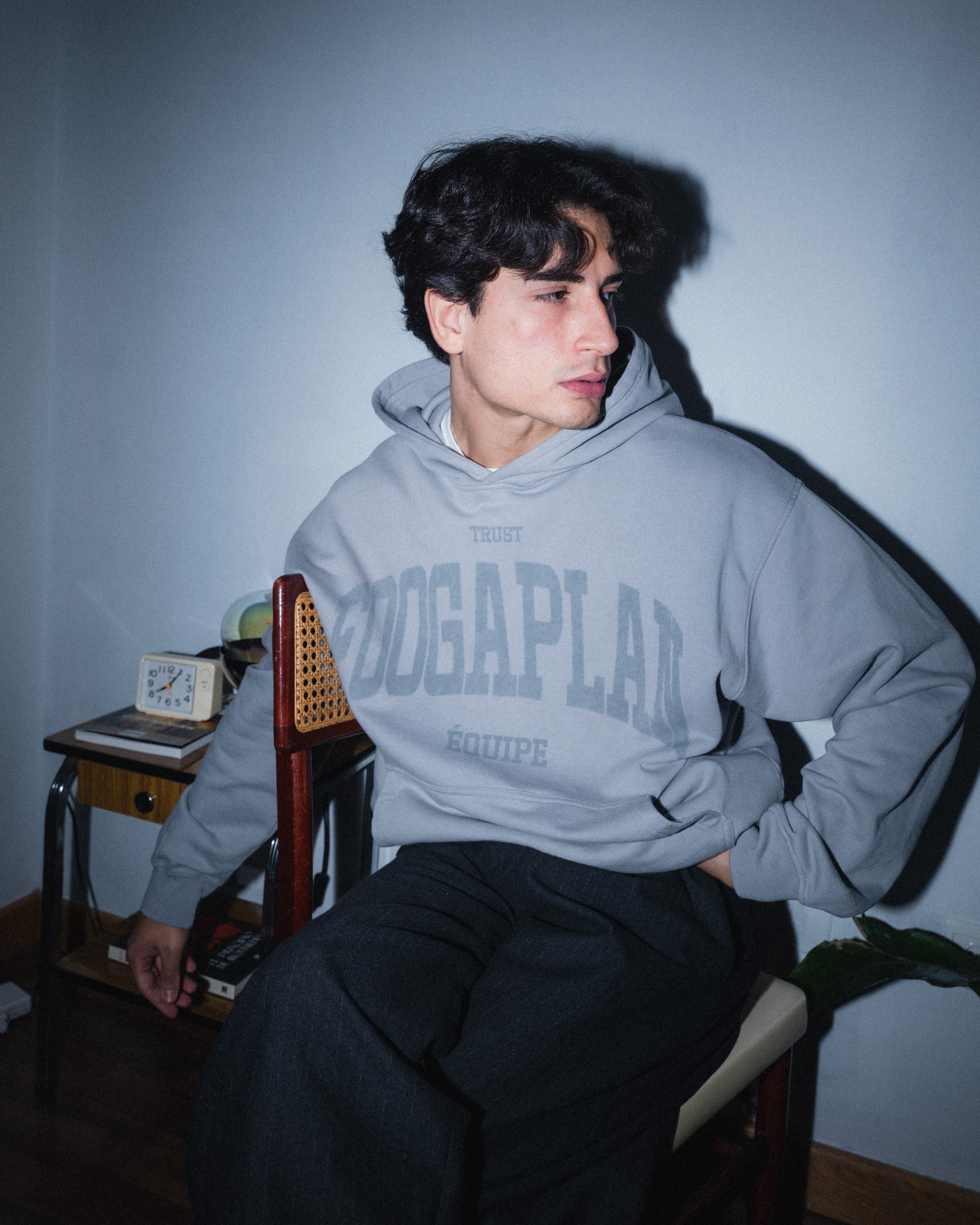 Signature Raw Grey Hoodie