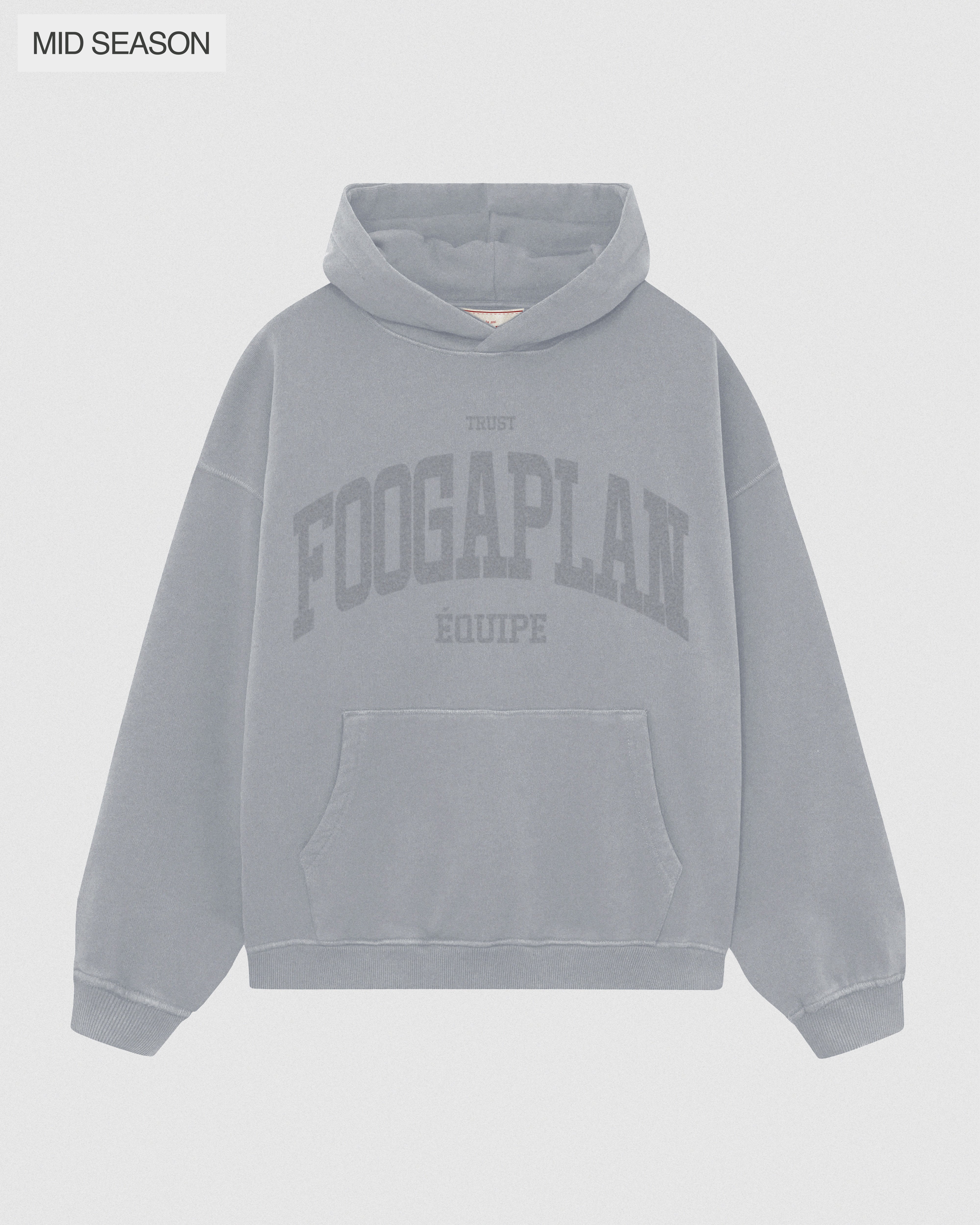 Signature Raw Grey Hoodie