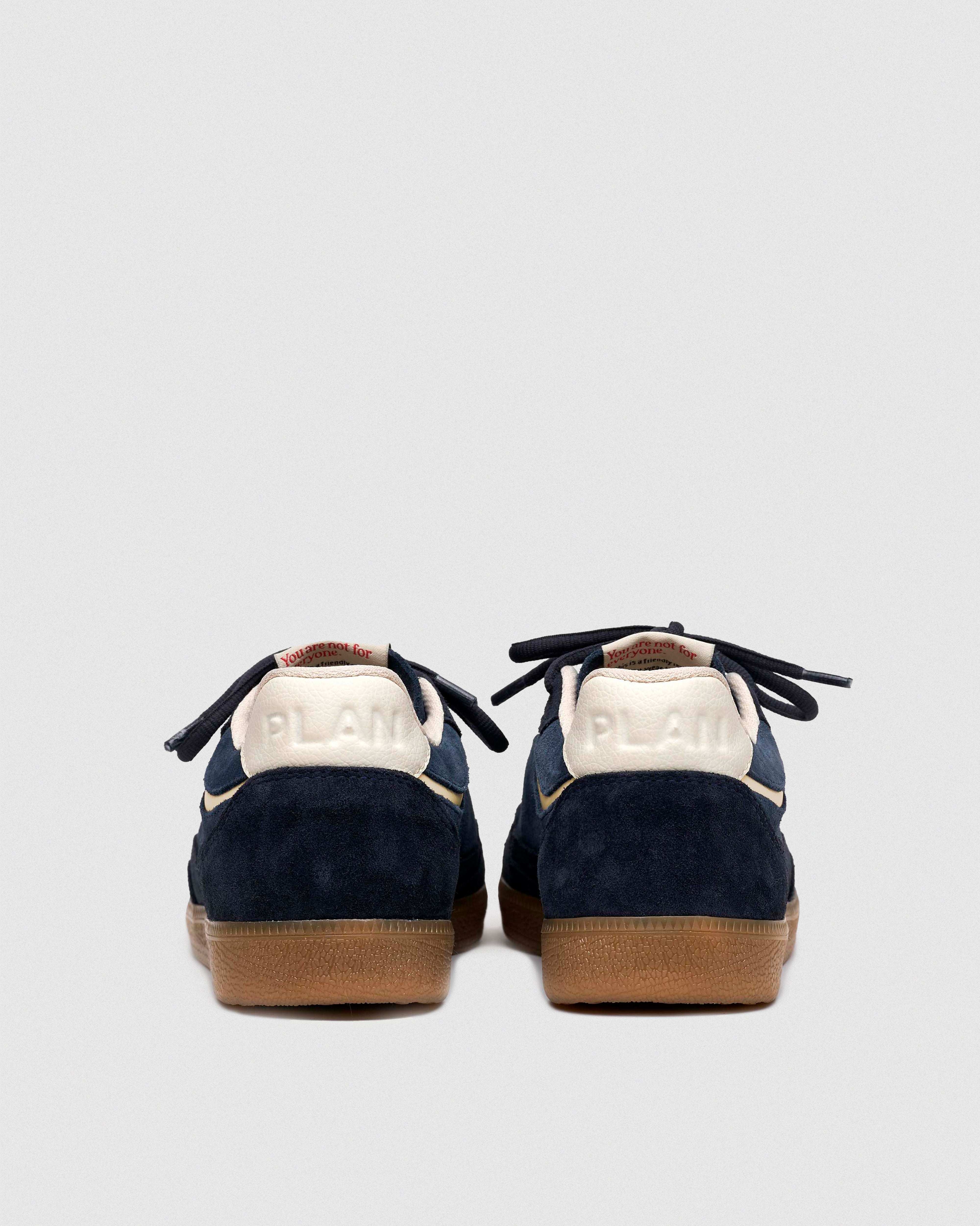 Zapatillas BLAKE Lagoon vista trasera - detalle suela ultraligera antideslizante y construcción artesanal