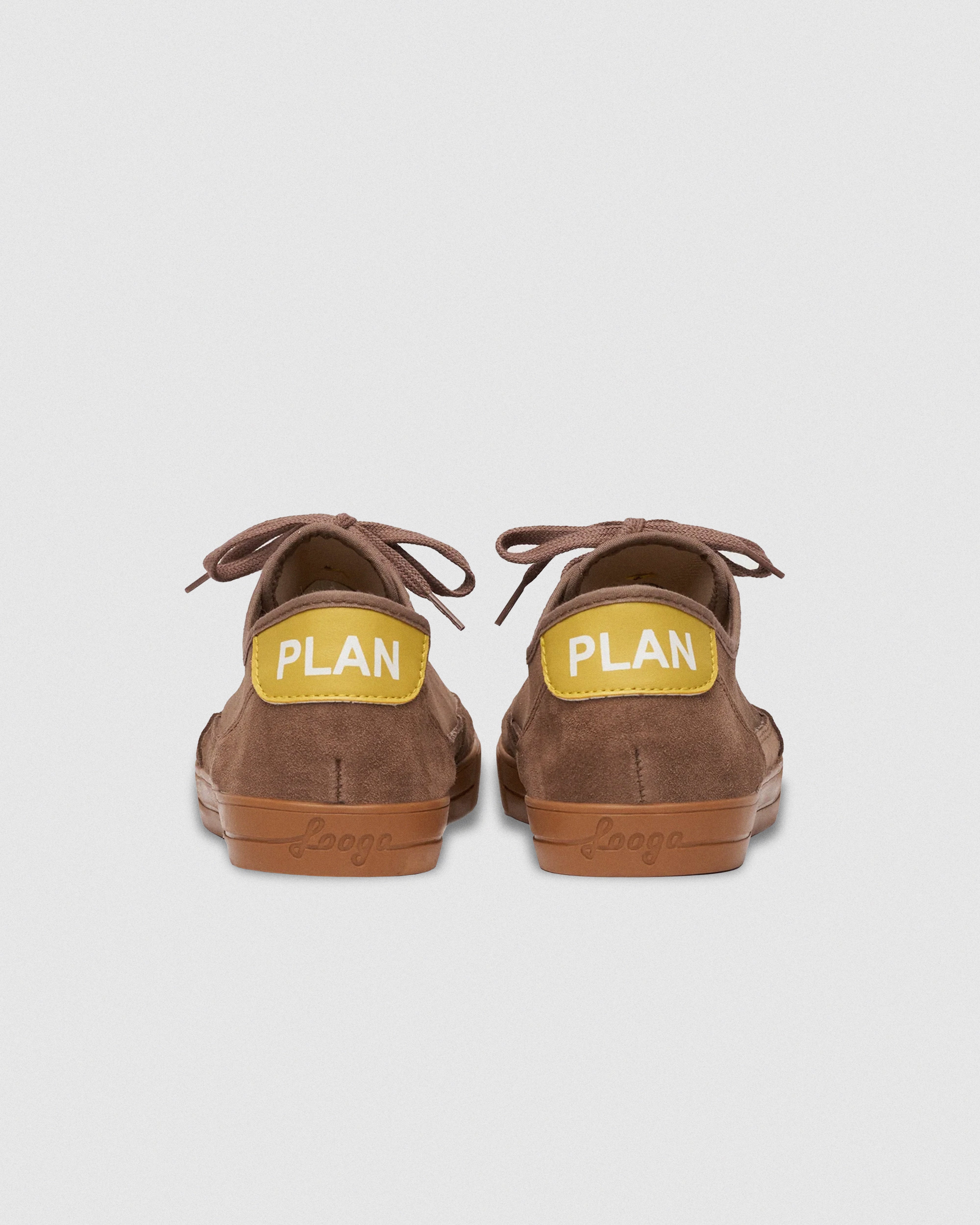 Zapatillas ICON Taupe - Detalle de materiales premium